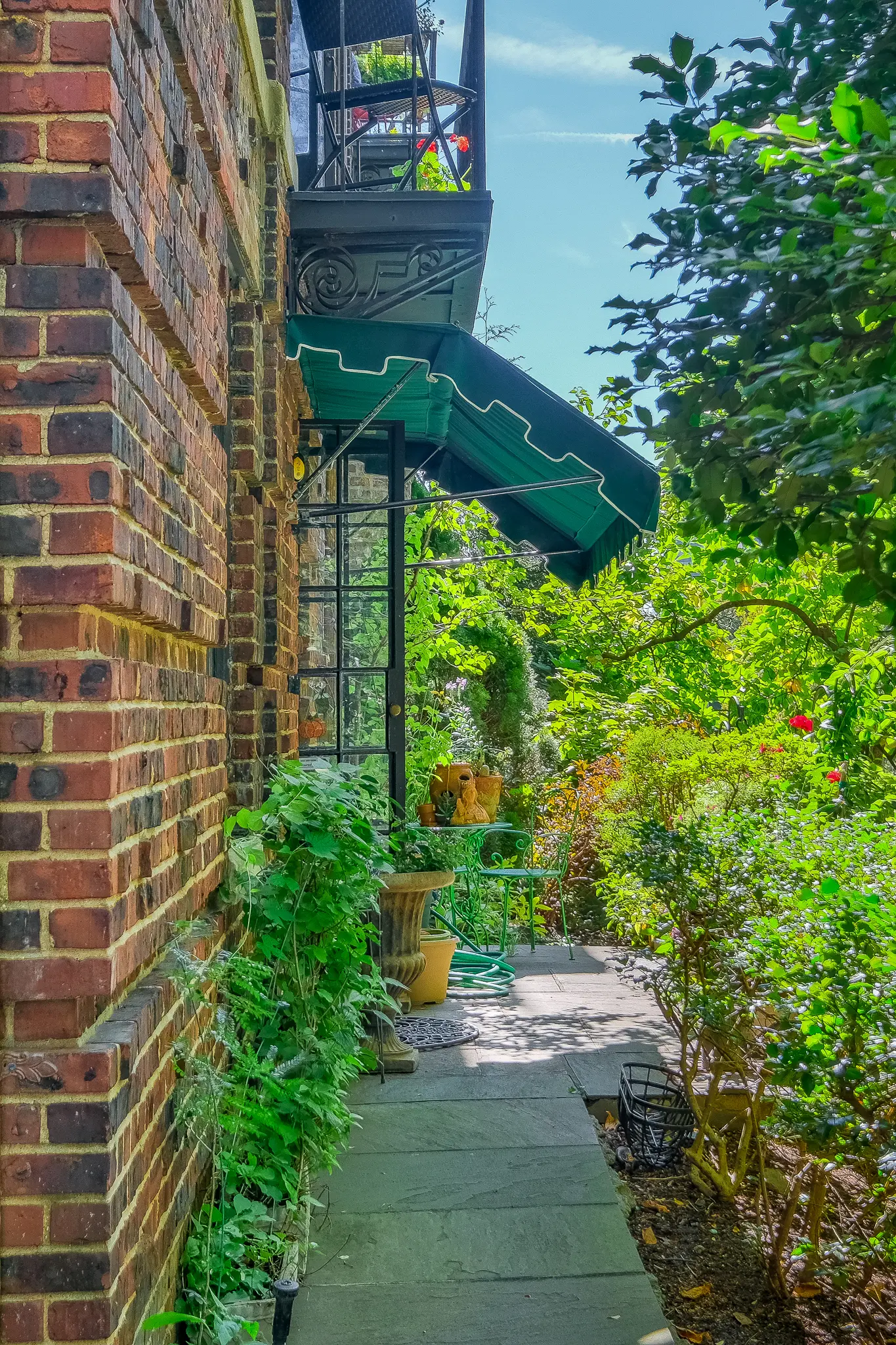 A Resident Patio.